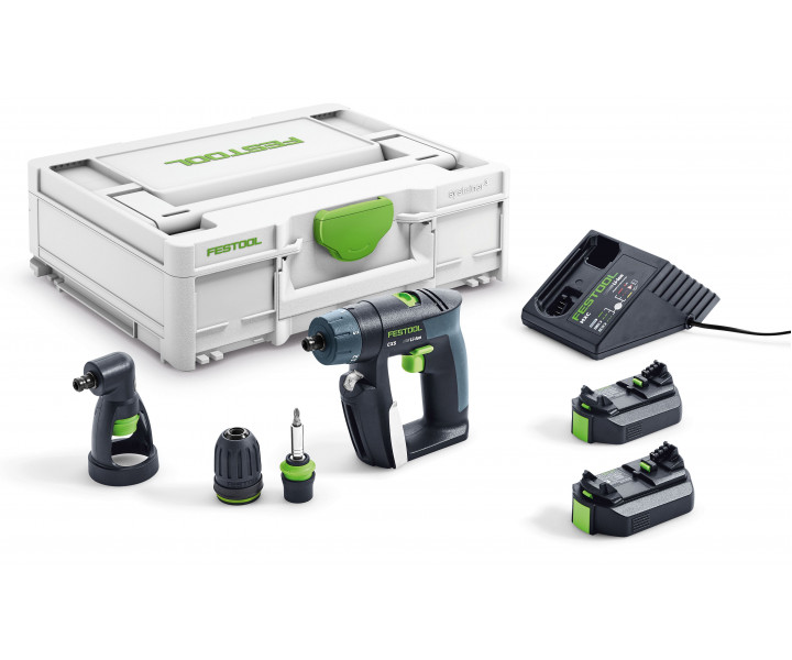 Фото Аккумуляторная дрель-шуруповерт Festool CXS Li 2.6 Set в интернет-магазине ToolHaus.ru