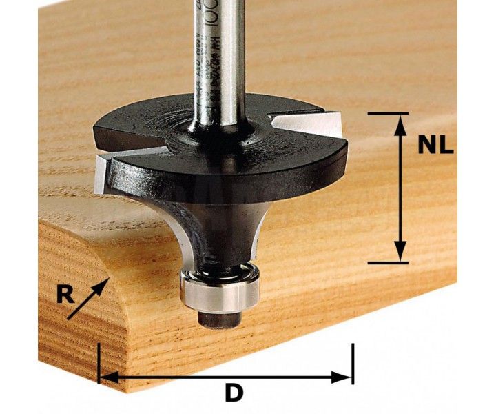 Фото Фреза скругляющая Festool HW S8 D16,7/R2 KL в интернет-магазине ToolHaus.ru